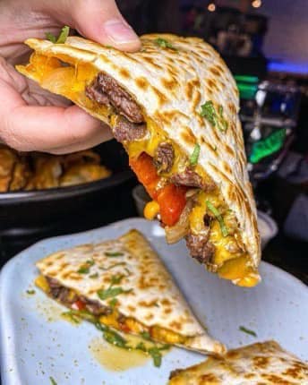 Loaded Steak Quesadillas recipe