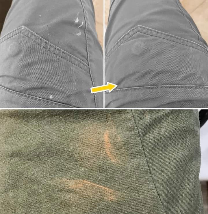 Bleach stains on clothes: 2 tricks to hide and remove them