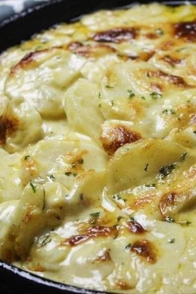 POTATOES-SCALLOPED RECIPE