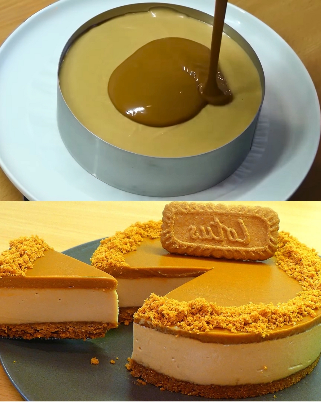 No-Bake Lotus Biscoff Cheesecake Recipe