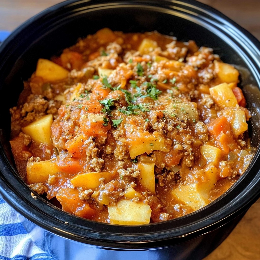 Crockpot Kitchen Sink Casserole