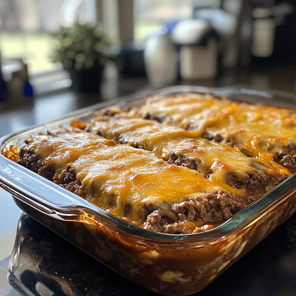 Amish Hamburger Steak Bake