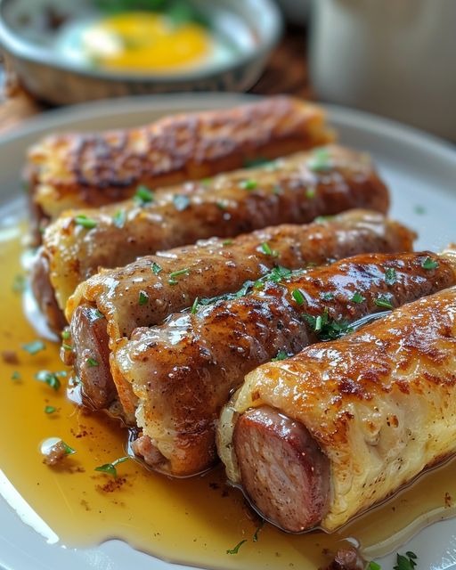 **Sausage Toast Rolls**