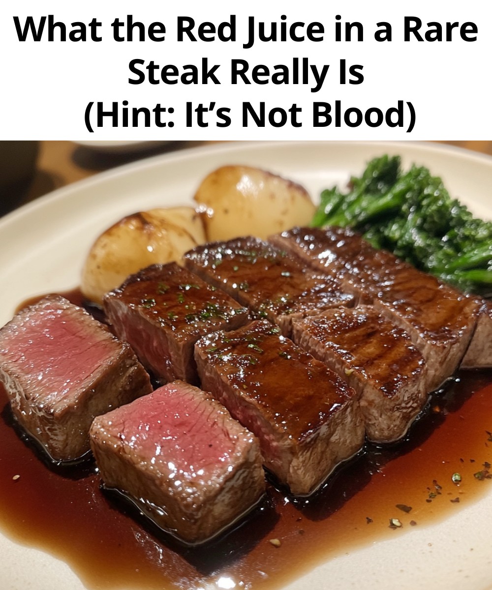 What the Red Juice in a Rare Steak Really Is (Hint: It’s Not Blood)