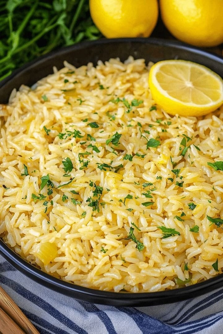 Refreshing Greek Lemon Rice