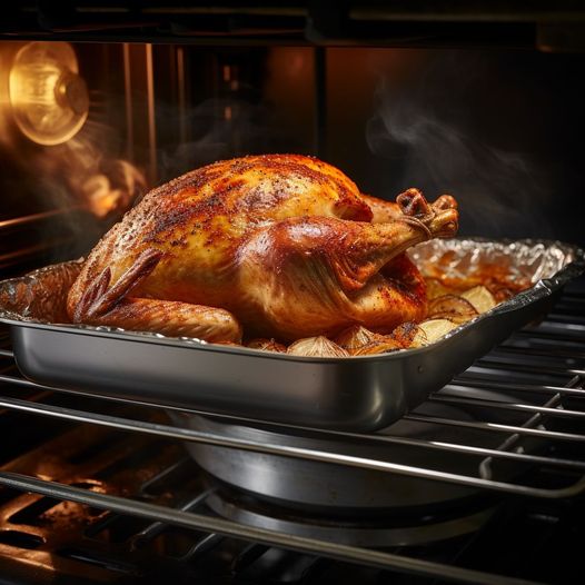 Should you add water to turkey pan while it’s roasting?