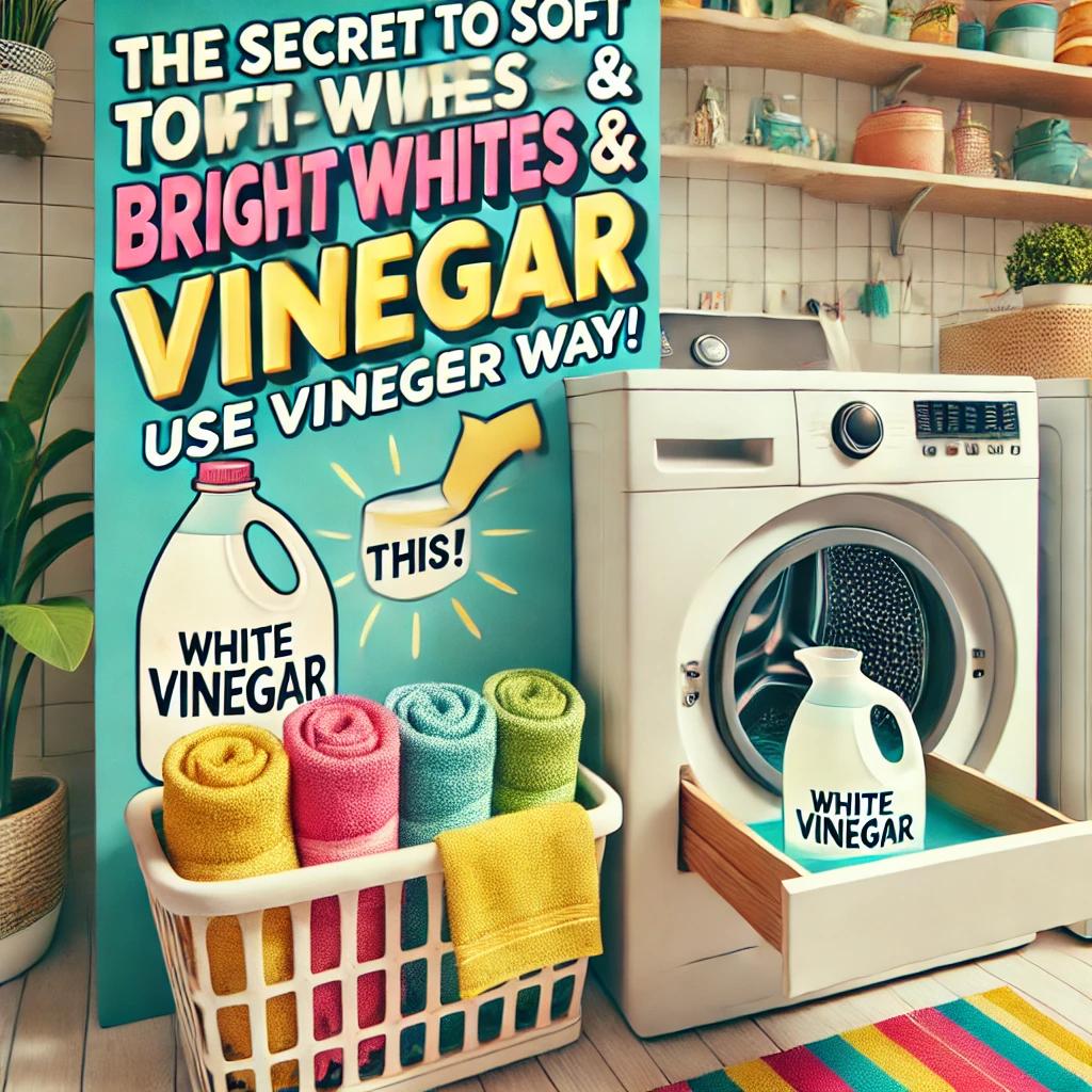 The Secret to Brighter Laundry: Using White Vinegar the Right Way