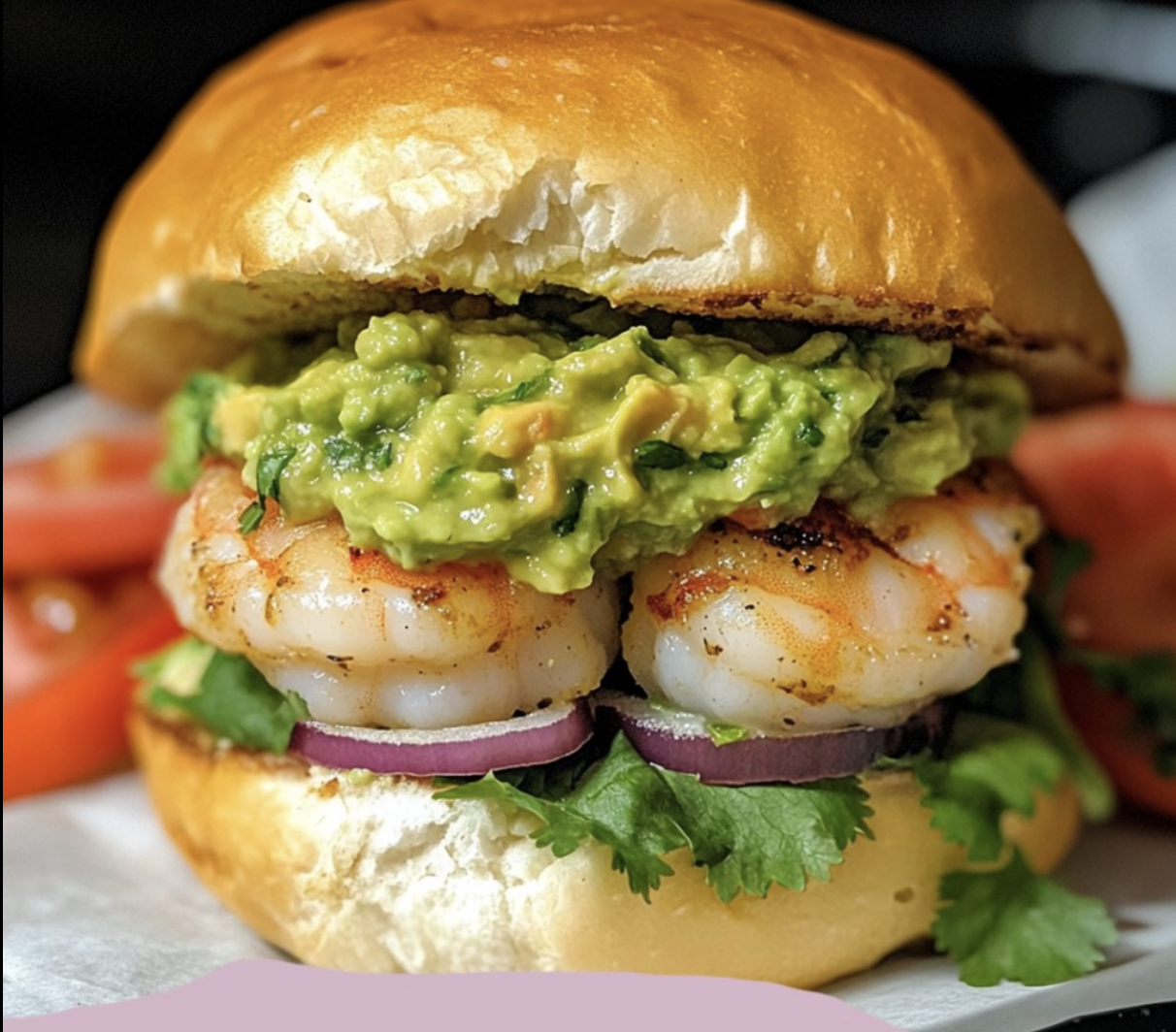 Shrimp Burgers with Cilantro and Guacamole: A Flavorful, Fresh Twist on a Classic